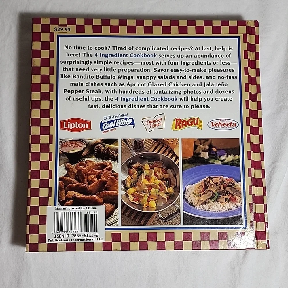 4 Ingredient Cookbook‎